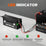 led indicator feature of 12v 40a lithium rv battery smart charger for monitoring charging status