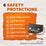 safety protections of litime 40a lithium smart charger for 12v battery