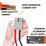 high-quality wiring and anderson connector feature of litime 12v 60a lifepo4 battery charger
