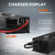 LiTime  12v 60 amp LiFePO4 battery charger display showing DC and AC connections, indicators, and mounting holes