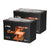LiTime 12v group 27 lifepo4 battery 2 pack