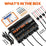 LiTime 12v LiFePO4 battery charger with 4 banks
