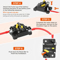 how to install LiTime 150A Circuit Breaker