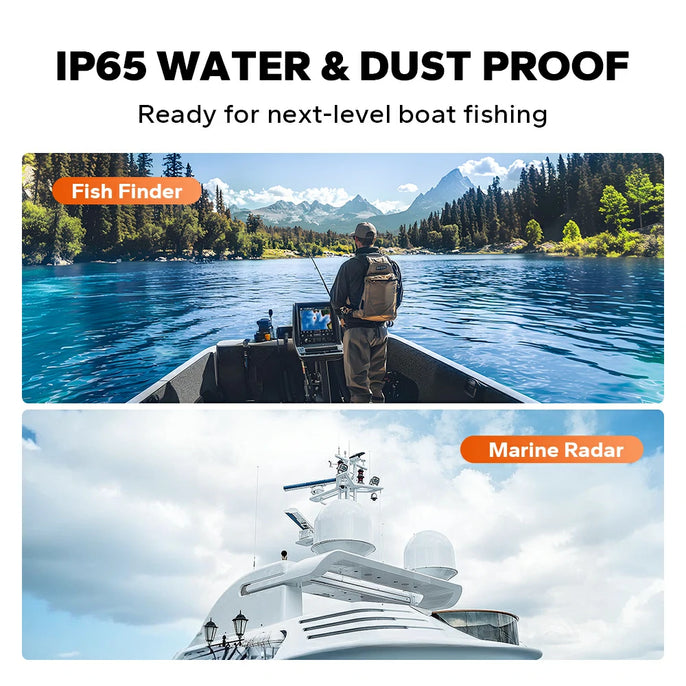  ip65 waterproof & dust proof 16v lithium deep cycle marine battery