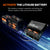 LiTime battery charger supports jump start the lithium battery that was protected by BMS