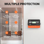 multiple protections litime pwm solar charge controller offers
