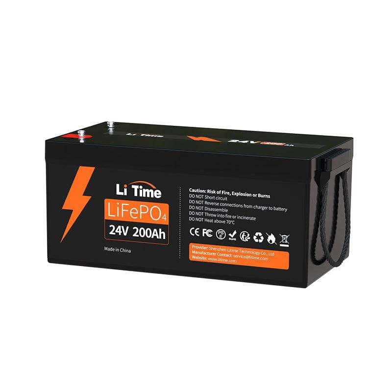 ✅Like New✅LiTime 24V 200Ah LiFePO4 Lithium Battery