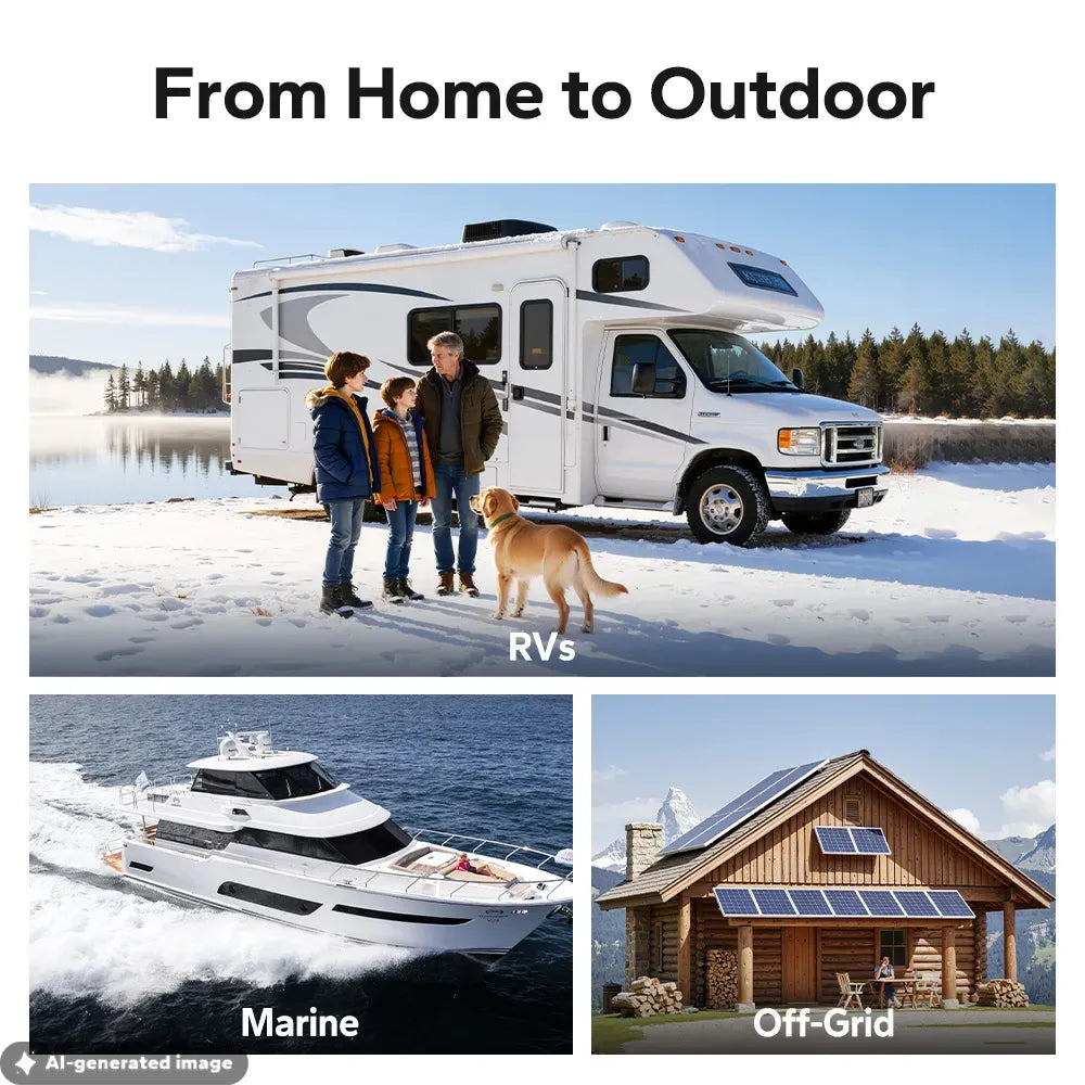 LiTime LiHeat™ 24V 230Ah Dual-Mode Self Heating Smart Lithium Battery for RV and Off-Grid