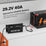 LiTime 24V 40A charger for LiFePO4 batteries, designed to activate after BMS protection