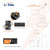 litime 250a battery breaker connects to lifepo4 battery and inverter for safe operation