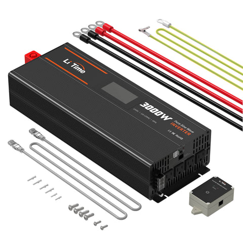 LiTime 3000W 12V Pure Sine Wave Inverter