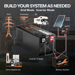 build off grid system with litime 3000 watt inverter charger