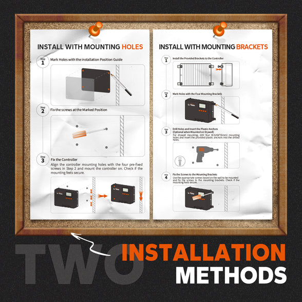 how to install litime 30a mppt solar charge controller