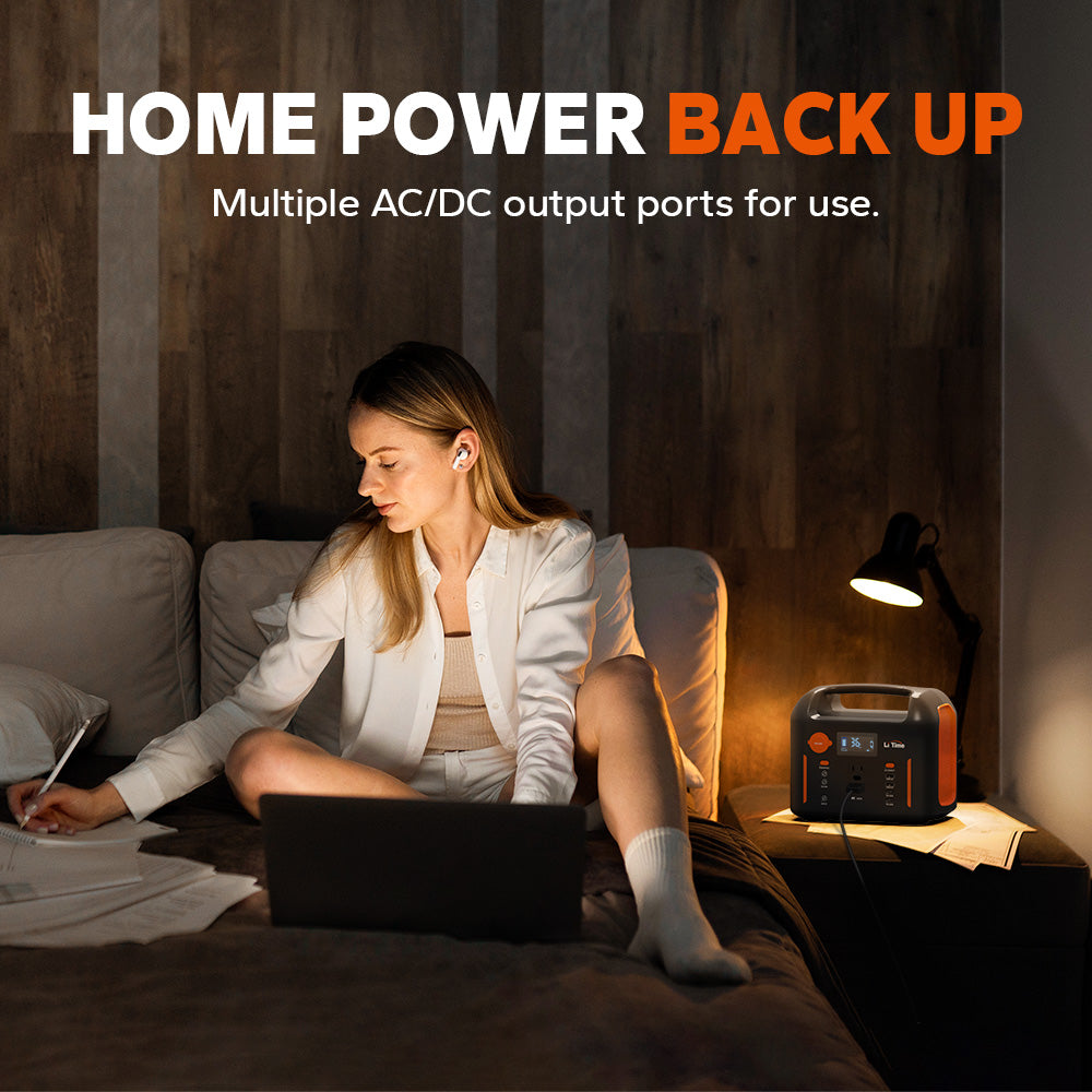 LiTime D320 Portable Power Station | 400W 320Wh