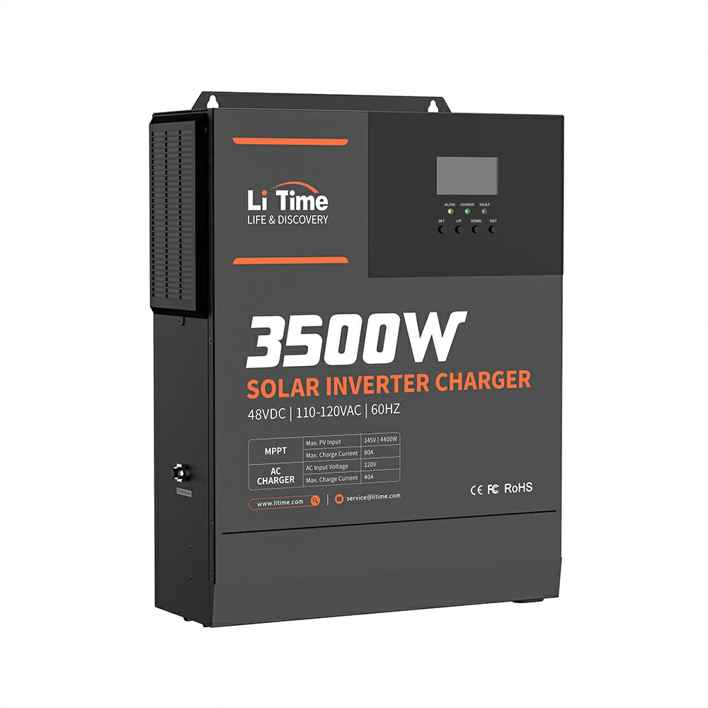 the apperance of litime 48v 3500w inverter charger 