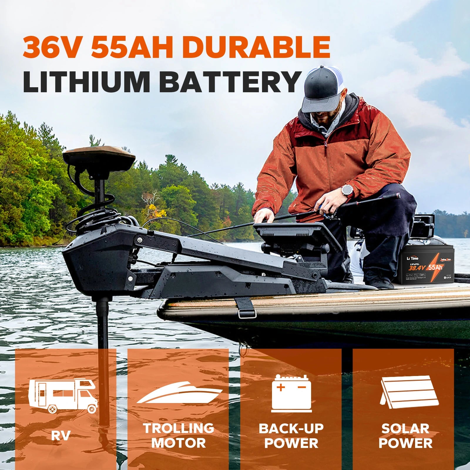 LiTime Has Released 36V 55Ah LiFePO4 Battery--Specially for