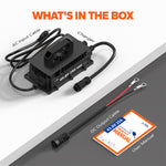 LiTime 36 Volt (43.8V) 25A LiFePO4 IP65 Waterproof Charger