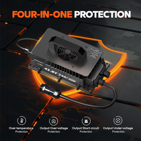 litime 36v lithium battery charger