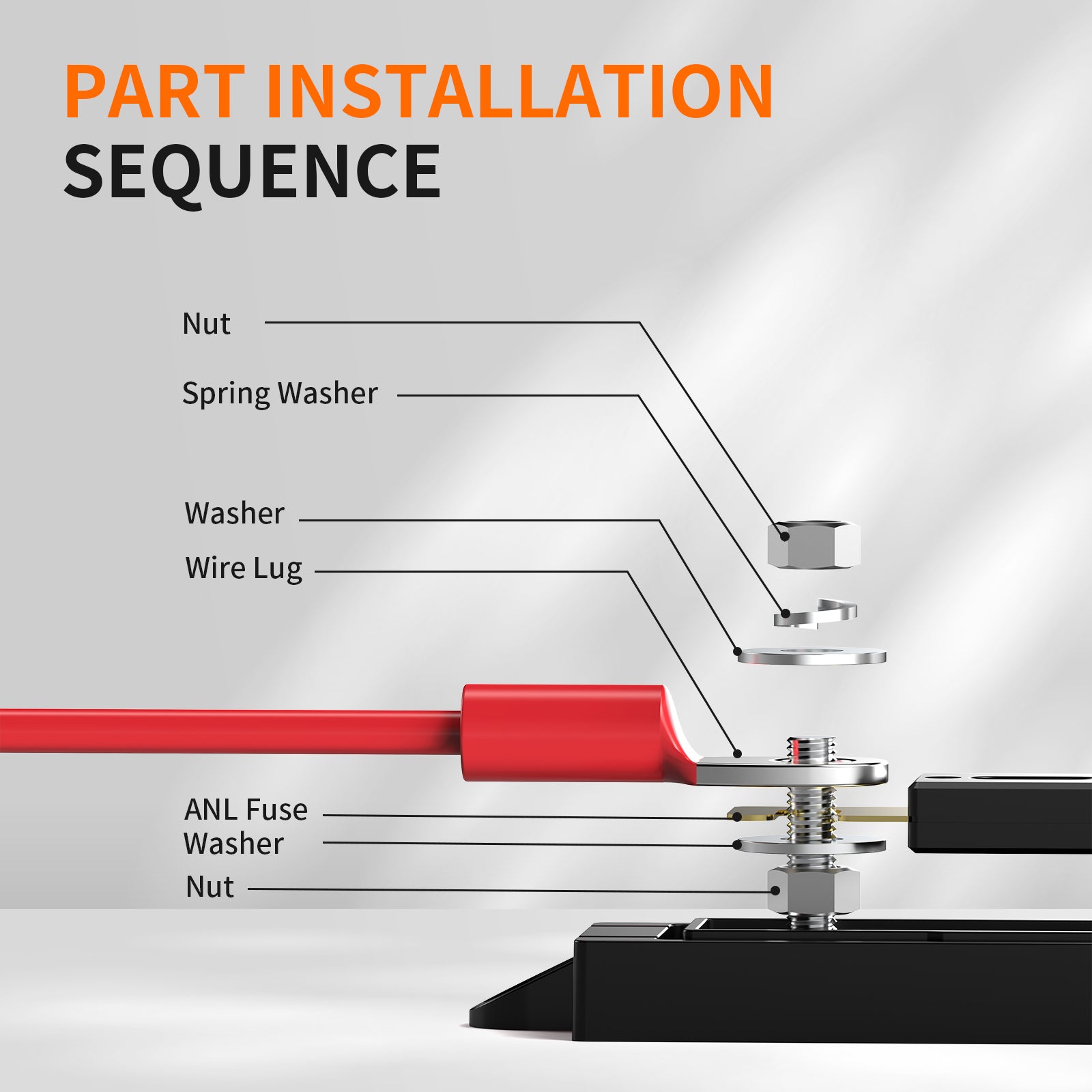 LiTime 400A ANL Fuse Holder
