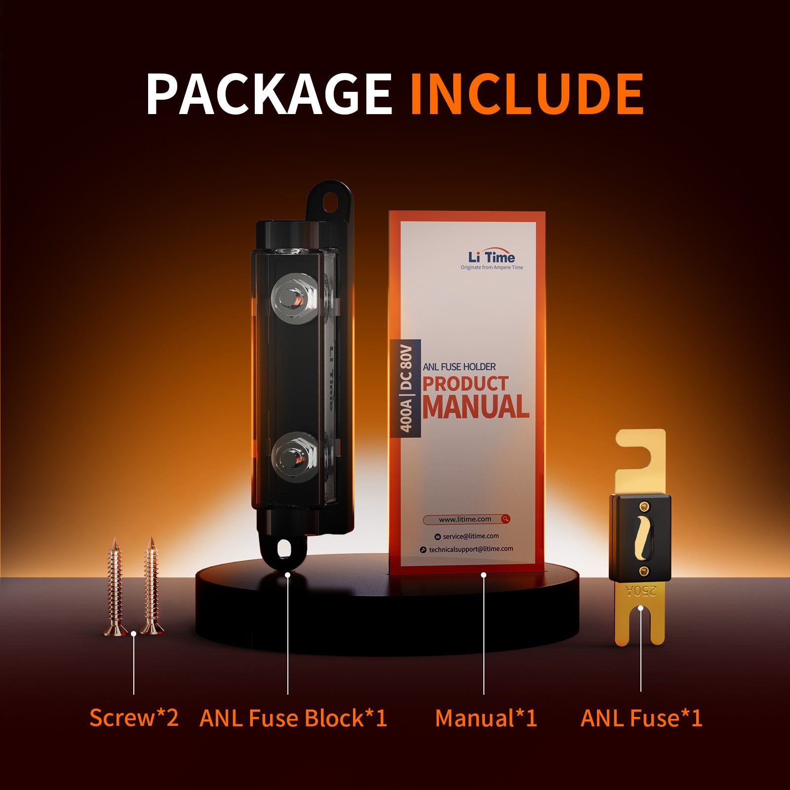 LiTime 400A ANL Fuse Holder