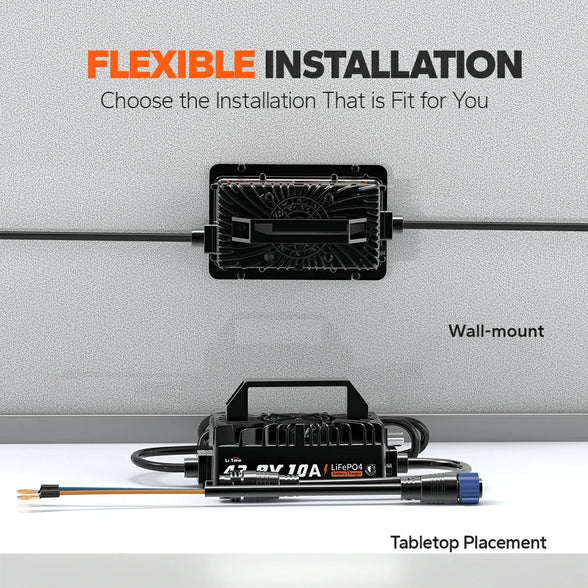 LiTime wall-mount battery charger 36v