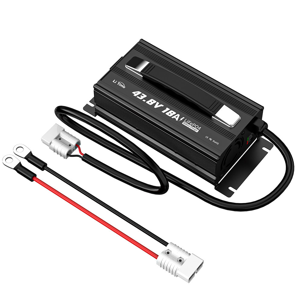 overview of litime 36 volt 18a lithium lifepo4 battery charger
