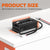 dimension information of litime 36v (43.8v) 18a lithium battery charger