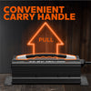 convenient carry handle designed of litime 36v 18a lifepo4 battery charger