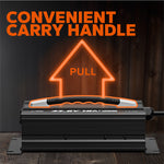 convenient carry handle designed of litime 36v 18a lifepo4 battery charger