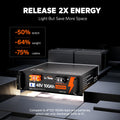 5120wh energy 48v lifepo4 battery for home energy storage