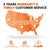 LiTime offers a 5-year warranty and fast customer service, delivering to the U.S. in 2-5 working days