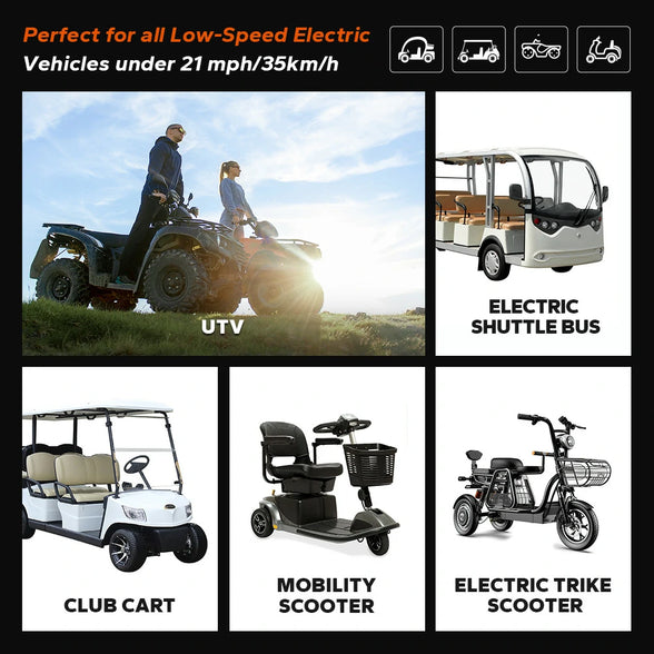 litime 48V 30Ah GC2 LiFePO4 battery is a professional solution for golf carts, utv, ATVs, and more