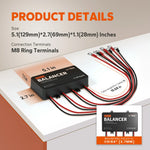detailes information dimensions,sizes of litime battery balancer