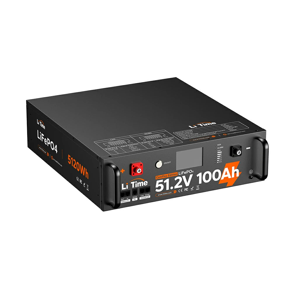 LiTime 48V 100Ah lithium home storage battery for home battery backup without solar
