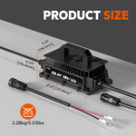 dimension and weight information of litime 48v 18a lithium golf cart battery charger