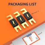 LiTime ANL FUSE 250A 32V 3 PCS