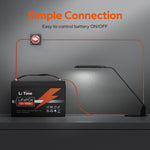 simple connection of the battery switch