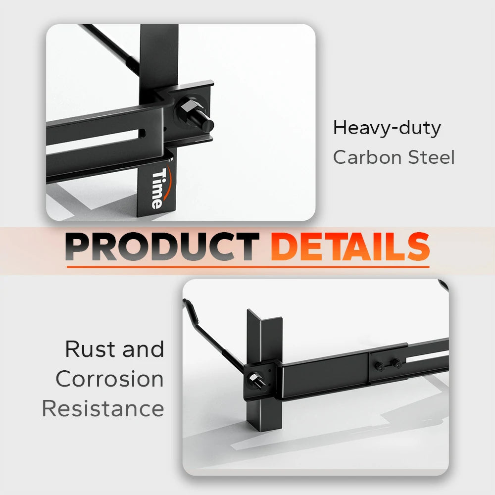 details of heavy duty battery hold down kit
