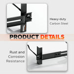 details of heavy duty battery hold down kit