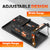 length and height of LiTime heavy duty battery hold down kit