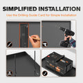 installation of battery heavy duty hold down kit 