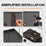 installation of battery heavy duty hold down kit 