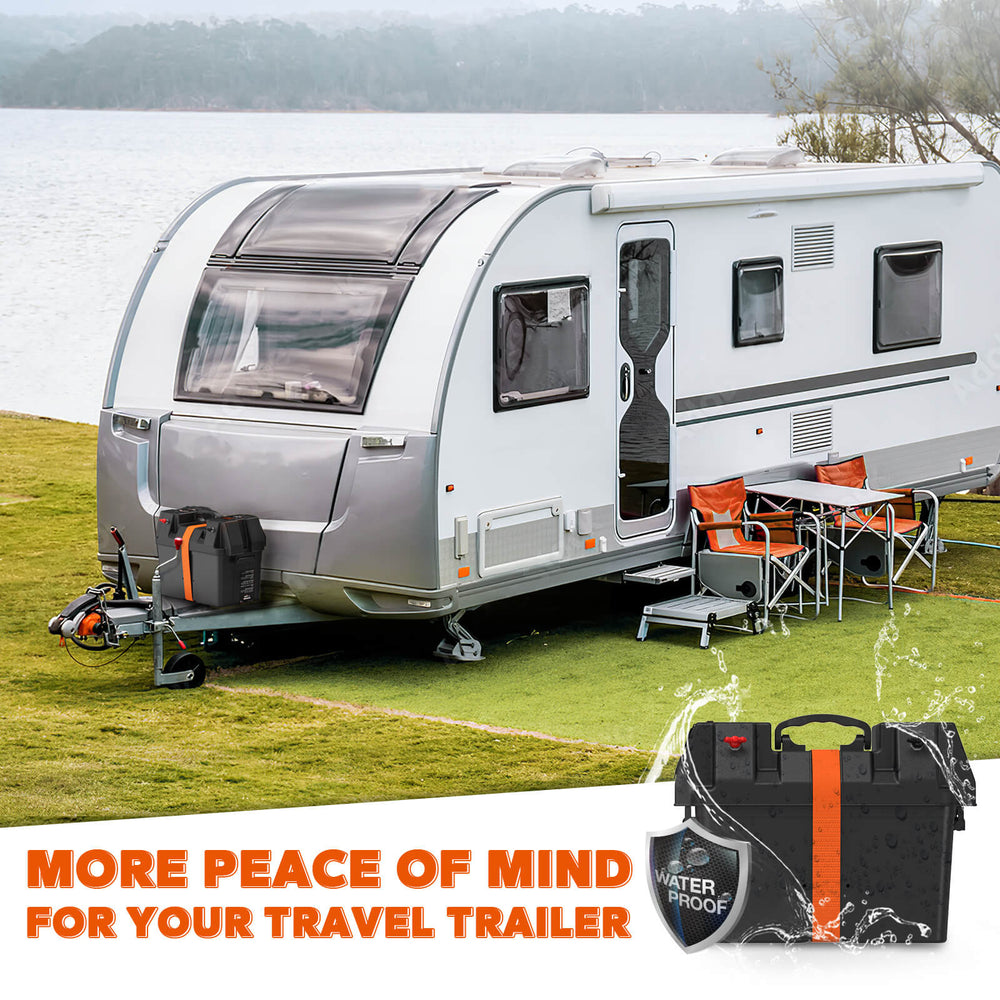 litime group 24 27 31 battery box used in rv