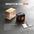 complete packing of LiTime 12.8v 100ah mini lithium battery