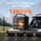 1280Wh high energy, LiTime 12.8v 100ah lifepo4 battery for RV system