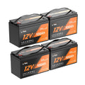 LiTime 12v self heating deep cycle battery 4pack