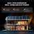 home battery backup system (4P4S LiFePO4) with 20.48kWh storage, 20.48kW power, and 400A current for solar energy