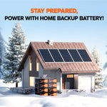 LiTime 12V 200Ah heated lithium battery power the home energy backup