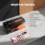 package information of LiTime self heating lithium battery 12v