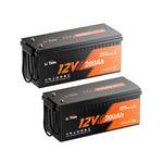 LiTime self heated lithium battery with 2 pack